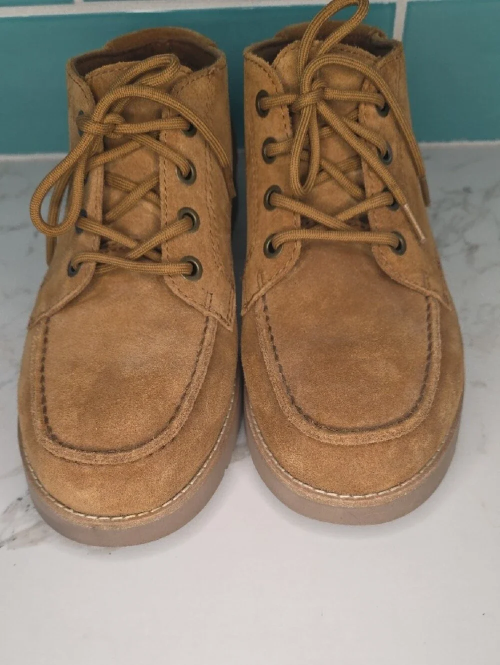 Koolaburra Men's Suede Chukka Boots in Tan